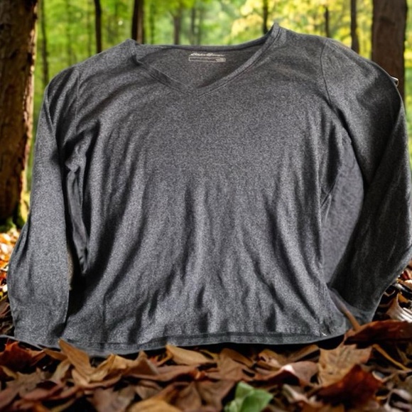 Pre Owned Women’s Eddie Bauer Long Sleeve Shirt Sz XXL Casual Comfort Style - Picture 1 of 8